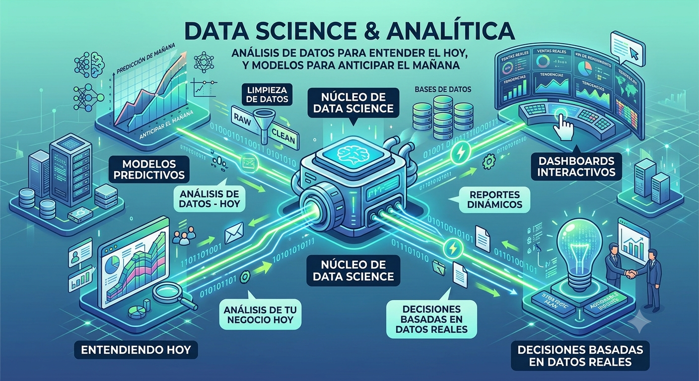 Data Science y analítica — decisiones basadas en datos reales